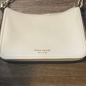 Kate Spade Ivory Leather Shoulder Bag